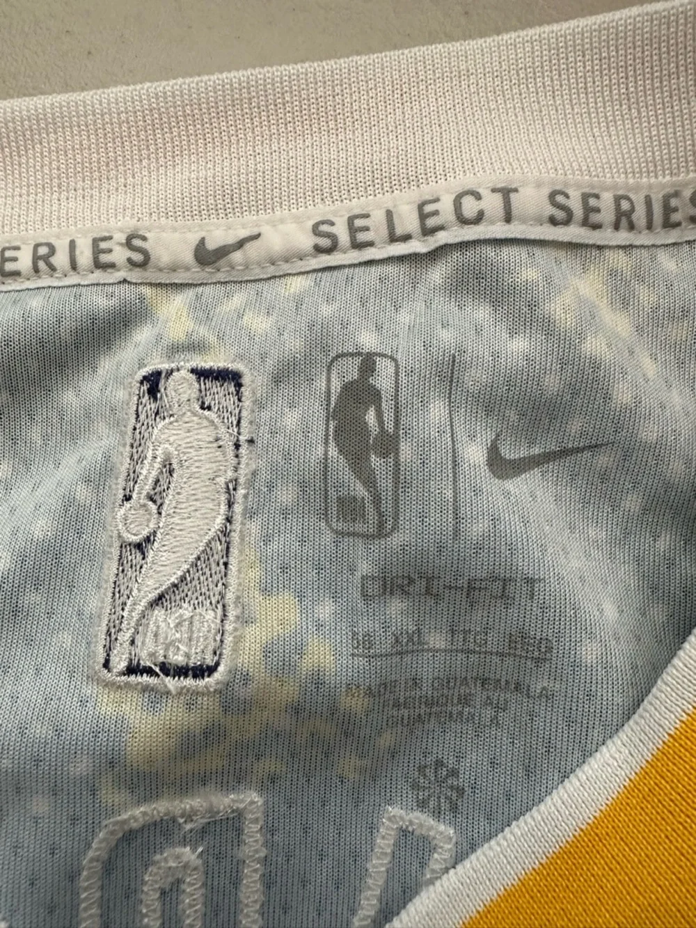 Golden State Warriors Nike Steph Curry NBA Jersey Select Series Men Size 56 2XL